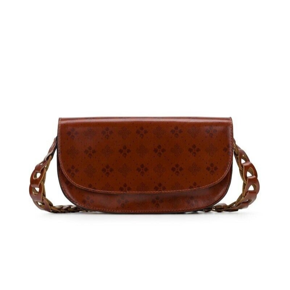 Patricia Nash The Chelsey Chainlink Crossbody in Signature Floret Print  NEW